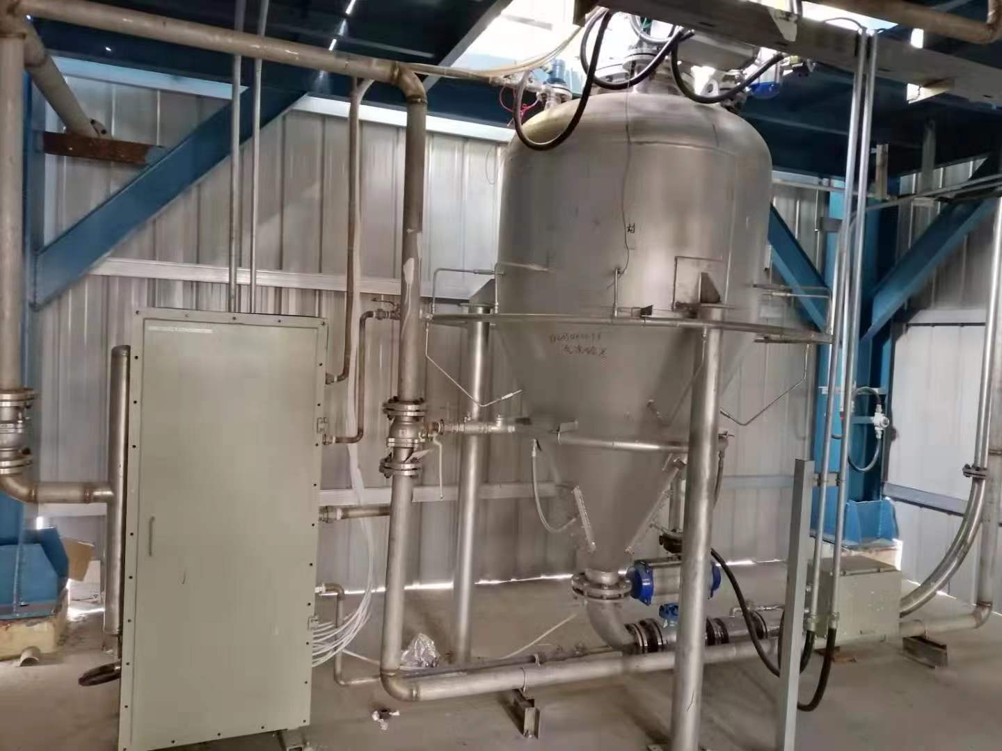 化工原料正压密相输送