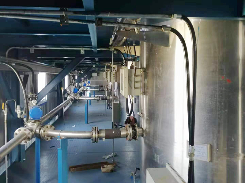 输送管路及接收点